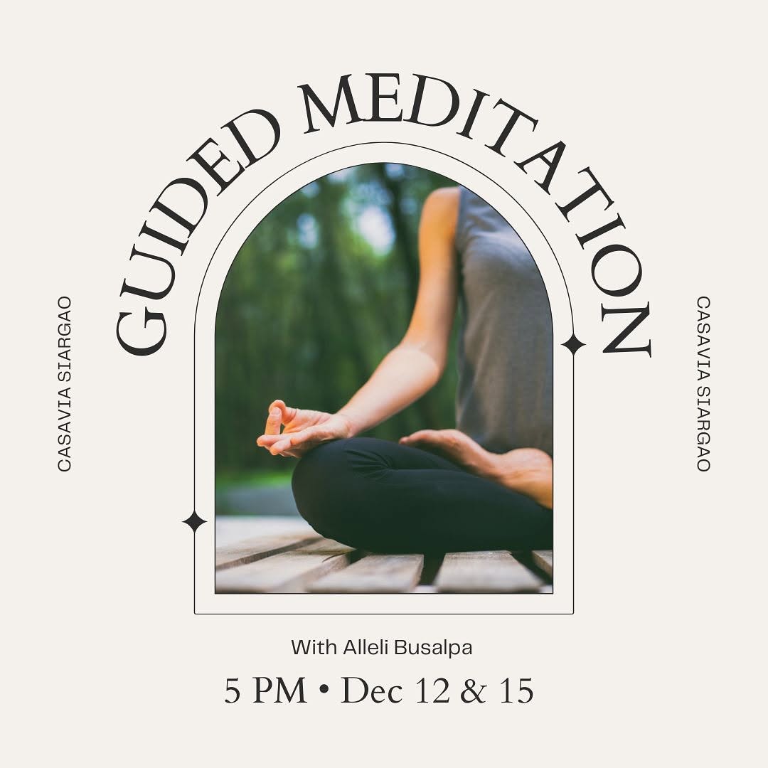 Guided meditation session