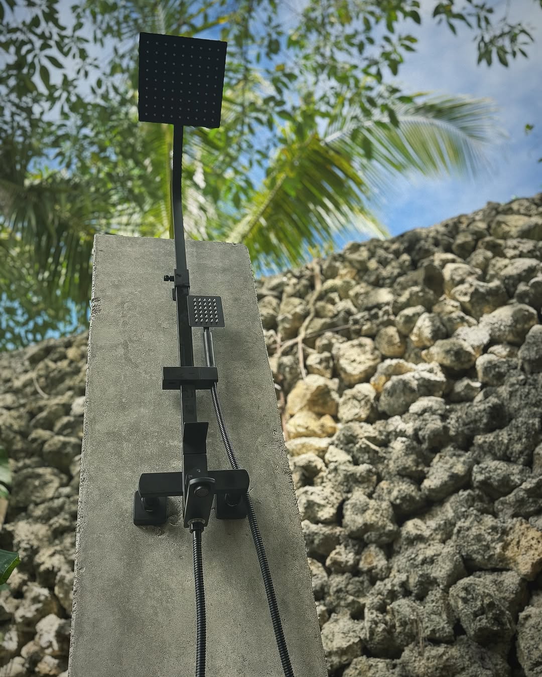 Outdoor showers